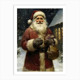 Santa Claus 48 Art Print