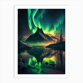 Aurora Borealis 12 Art Print