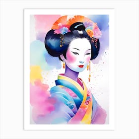 Geisha 79 Art Print