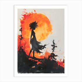 'Sunset' 4 Art Print