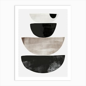 Stouffville Stone Park Bauhaus Minimalist Art Print