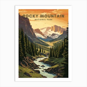 Rocky Mountain (Colorado) Art Print