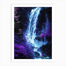 Great Japanese waterfall Art Print