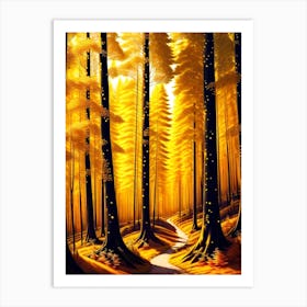 Path In The Forest 3 Art Print