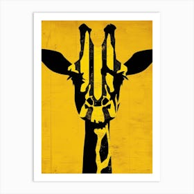 Giraffe 78 Art Print