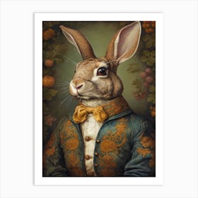 Mr Bunny Art Print