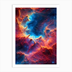 Nebula 10 Art Print