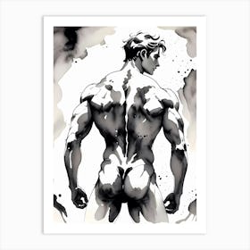 Echoes of Strength The Unseen Form Juan 5 Art Print