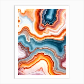 Serenity Agate Affiche