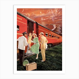 All Aboard  Art Print