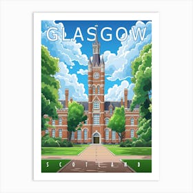 Glasgow Scotland Art Print