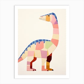 Nursery Dinosaur Art Plateosaurus 1 Art Print