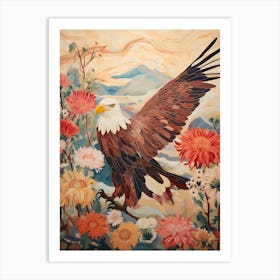 Bald Eagle 3 Detailed Bird Painting Art Print