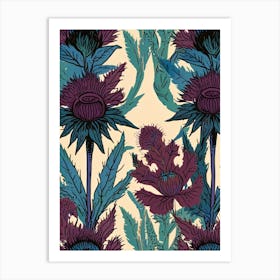 Thistle Art Print