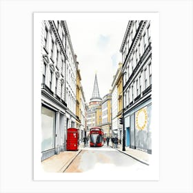 London Street Art Print