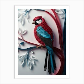 Bird In The Tree Art Print