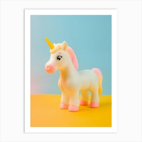 Pastel Toy Unicorn Photography 7 Art Print