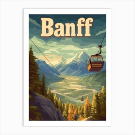 Aihrgdesign A Mid Century Modern Travel Poster For Banff Show Baa05028 Cadc 47e7 8f2e D5da694f0bf1 0 Art Print