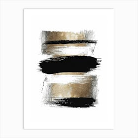 Abstract Brush Strokes 41 Art Print