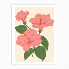 Hibiscus Flower 5 Art Print