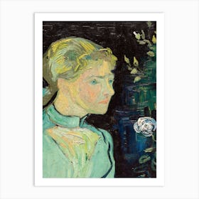 Van Gogh - Portrait Of A Young Woman Art Print