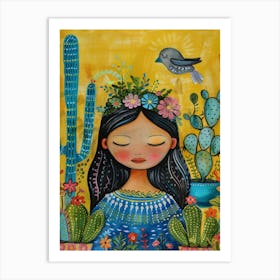 Mexican Girl 9 Art Print