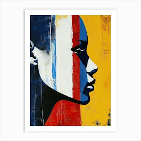 African Woman, Pop Art Art Print