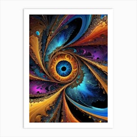 Abstract Painting 5 Art Print