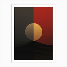 Duality | Surreal Minimalism Art Print