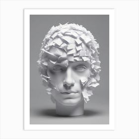 Head Of A Man Art Print