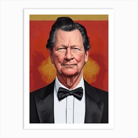 Chris Cooper Illustration Movies Art Print