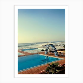 Cape Town South Africa Pool Fine Art Print Art Print