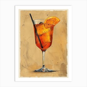 Aperol Spritz Art Print 141 Art Print