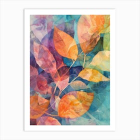 Autumn Leaves 14 Art Print