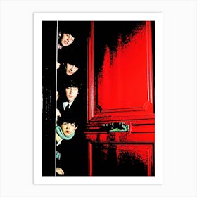 Beatles music band 4 Art Print