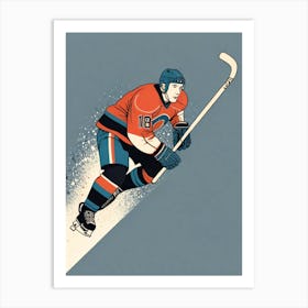 Edmonton Oilers Canvas Print Art Print