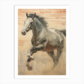 Horse Running 4 Art Print