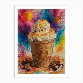 Ice Cream Sundae 9 Art Print