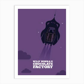 Willy Wonka And The Chocolate Factory Art Print