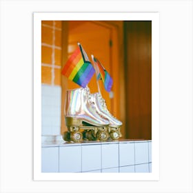 Pride Skate on Film Art Print