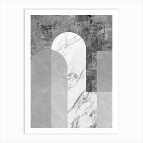 Geometric textures 1 2 Art Print