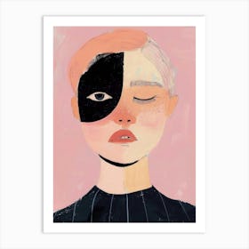 Portrait Of A Girl 8 Art Print