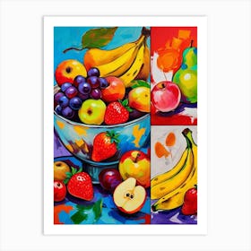 Fruit Bowl Art Print