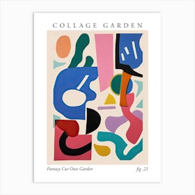 Collage Garden 21 Art Print