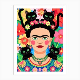 Frida Kahlo 3 Art Print