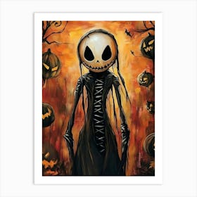 Nightmare Before Christmas 1 Art Print