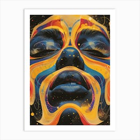 'The Face' 5 Art Print