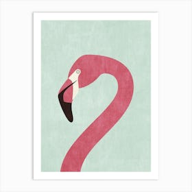 Fauna Flamingo Art Print