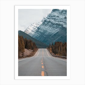 Wilderness Highway Art Print