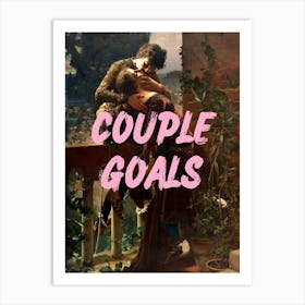 Couple Goals Art Print